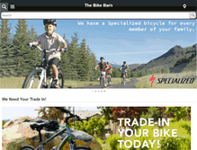 Tablet Screenshot of bikebarnusa.com